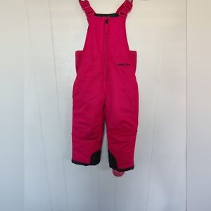 Arctix Kids Fuchsia Snow Overalls Size 3